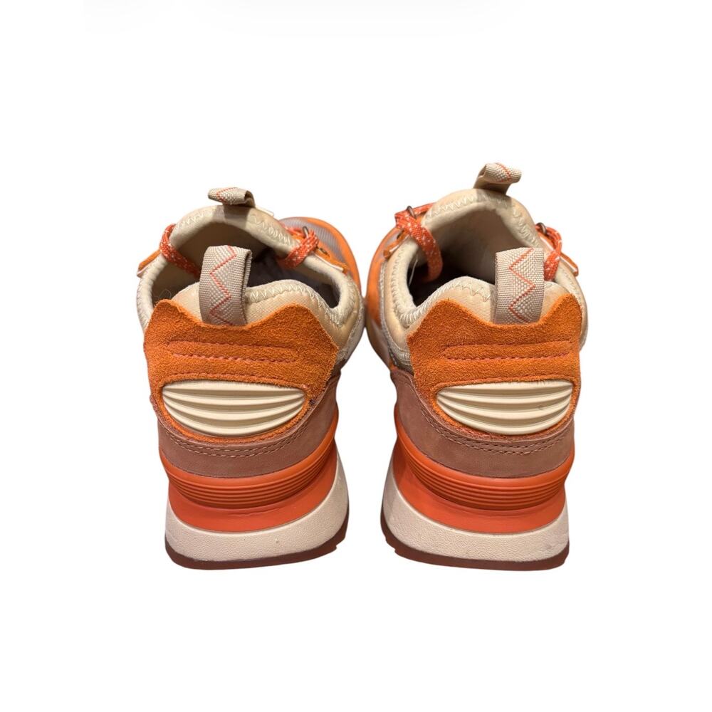 Merrell Alpine 83 men’s athletic shoes size 10.5. Orange suede and tan. J006689 - Picture 3 of 7